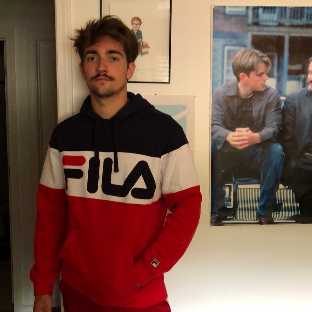 Fila Hoodie, size Large, Unisex, Perfect Condition